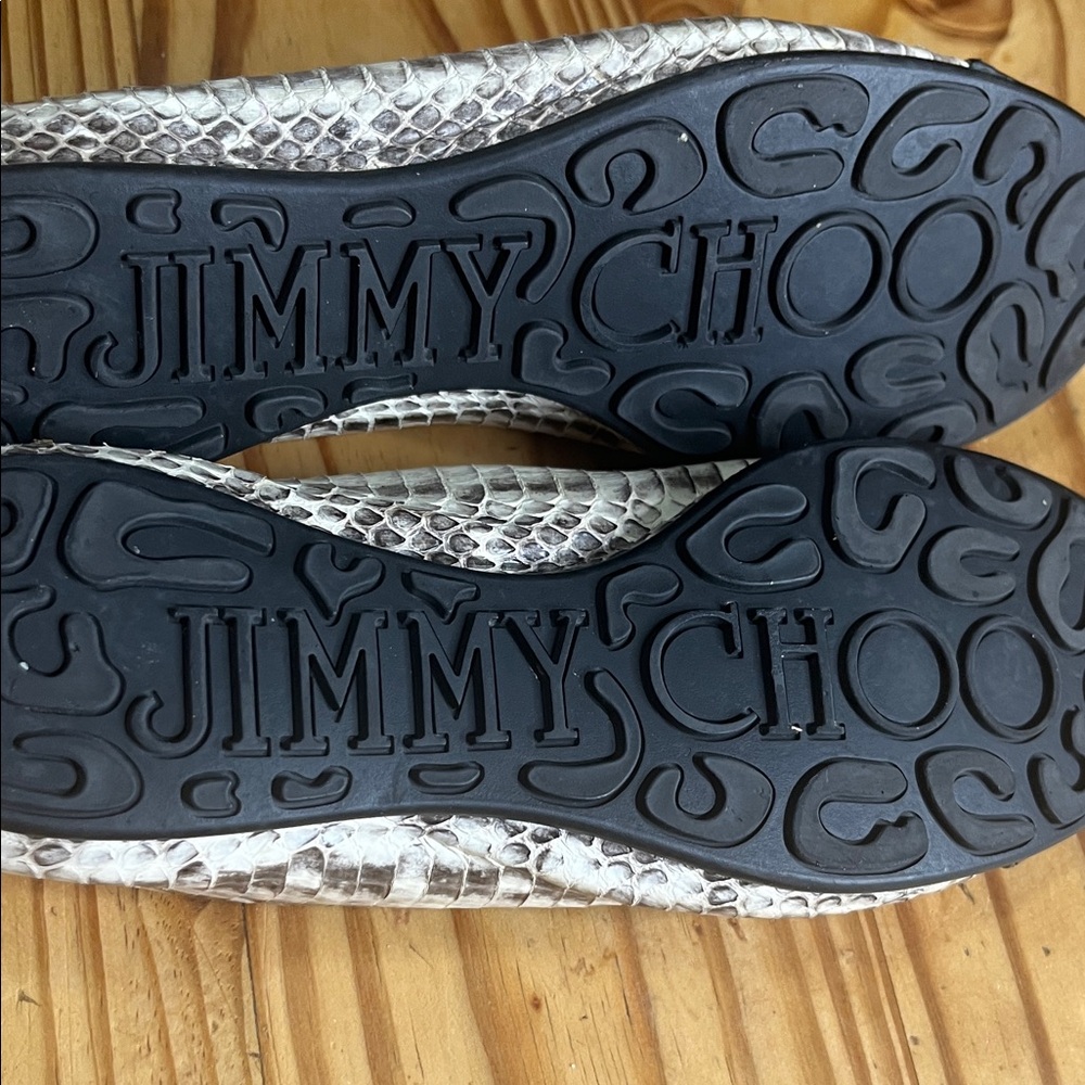 Jimmy Choo Python Leather Round Toe - image 7